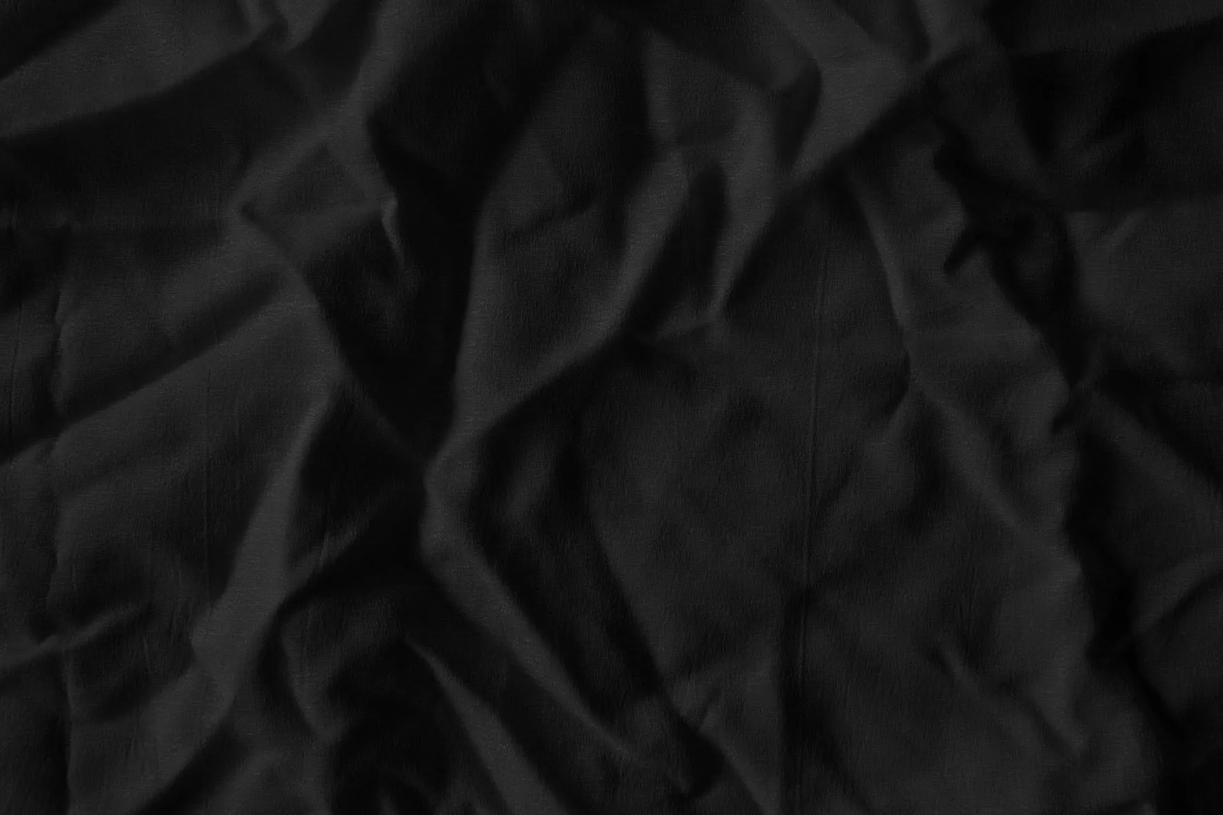 Tela color negro.